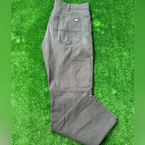 Mens dark grey Dickies work pants size 32/30